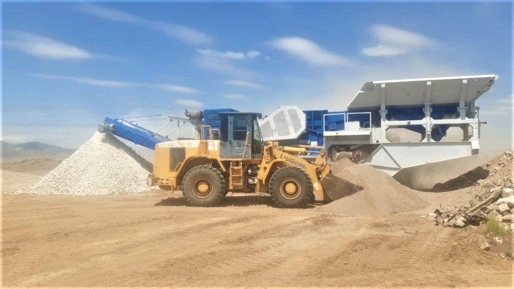 Ağdam rayonunda tikinti-söküntü tullantılarının təkrar emal edilməsinə başlanılıb