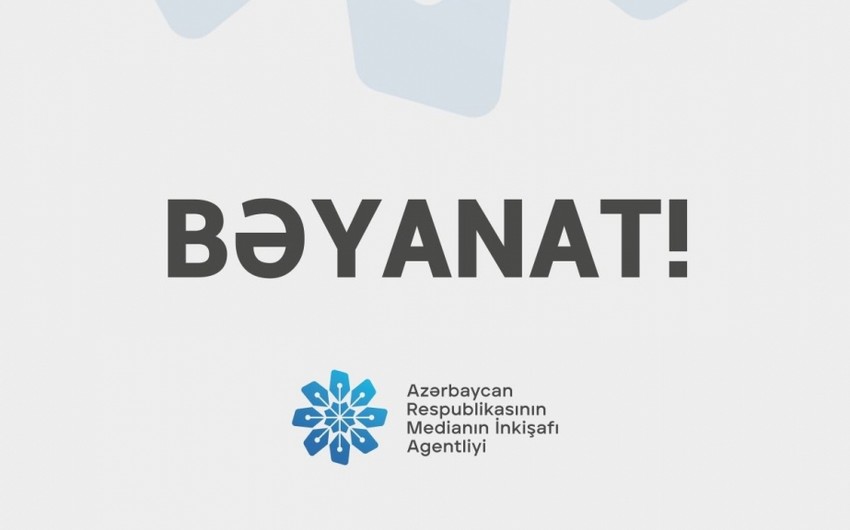MEDİA-dan Şuşa Qlobal Media Forumunun iştirakçılarına qarşı aparılan təhdid kampaniyası ilə bağlı BƏYANAT