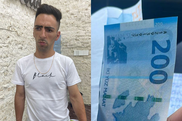 Məhərrəm ayı ilə bağlı yaşlı nəslə saxta pulla “yardım” edən saxlanıldı - FOTO