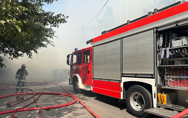 Bakıda da yanğın başlayıb - General hadisə yerində