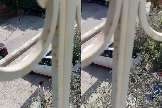 Bakıda uşaq sığınacağına hücum edildi - VİDEO