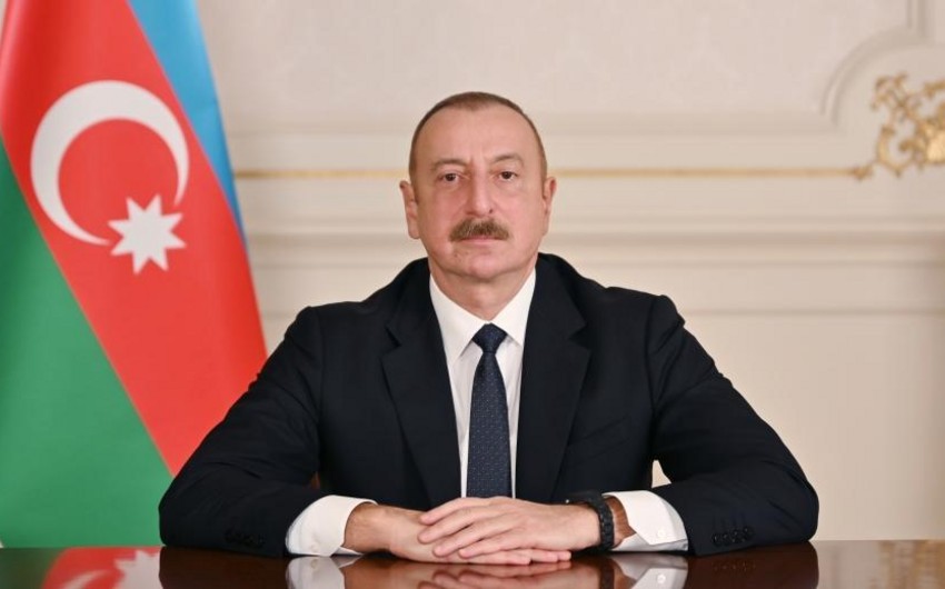 İlham Əliyev Bərdə rayonuna səfər edib