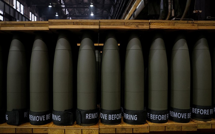 Ukrayna NATO-nun 155 mm-lik standart artilleriya mərmilərinin istehsalına başlayacaq