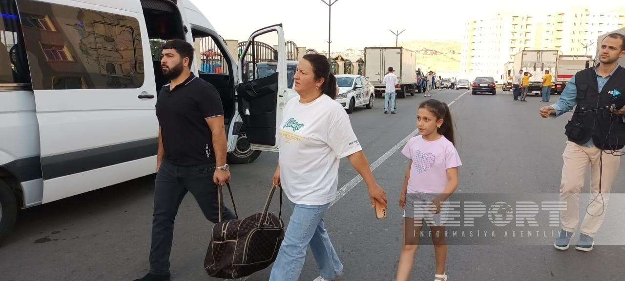 Daha 23 ailə Laçına yola salındı - FOTO