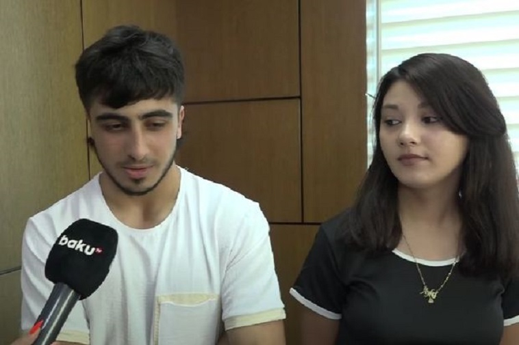 İsmayıllıdan Bakıya qaçan gənclər: “Polis axtarışında olduğumuz üçün nikaha girməmişik” - VİDEO