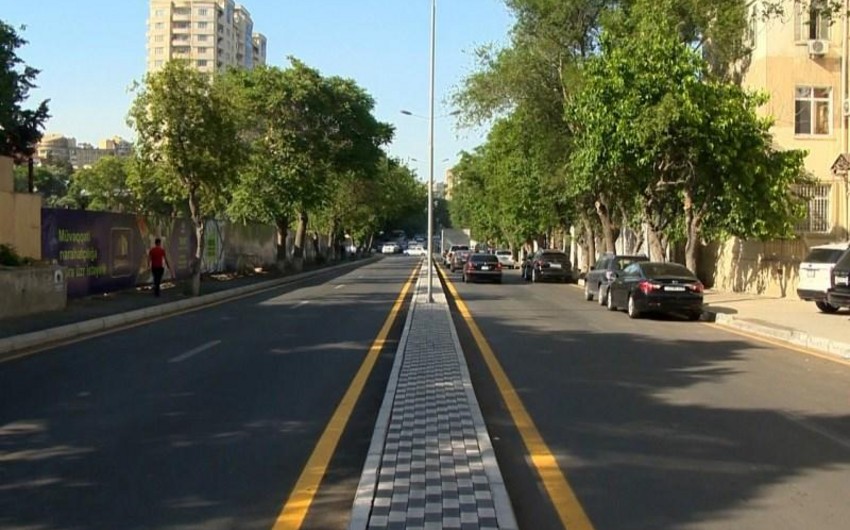 Bakıda daha 2 küçədə sürət həddi endirildi