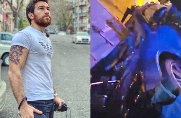 “Nikosayağı”nın qəza törətdiyi avtomobilin YENİ GÖRÜNTÜLƏRİ - VİDEO