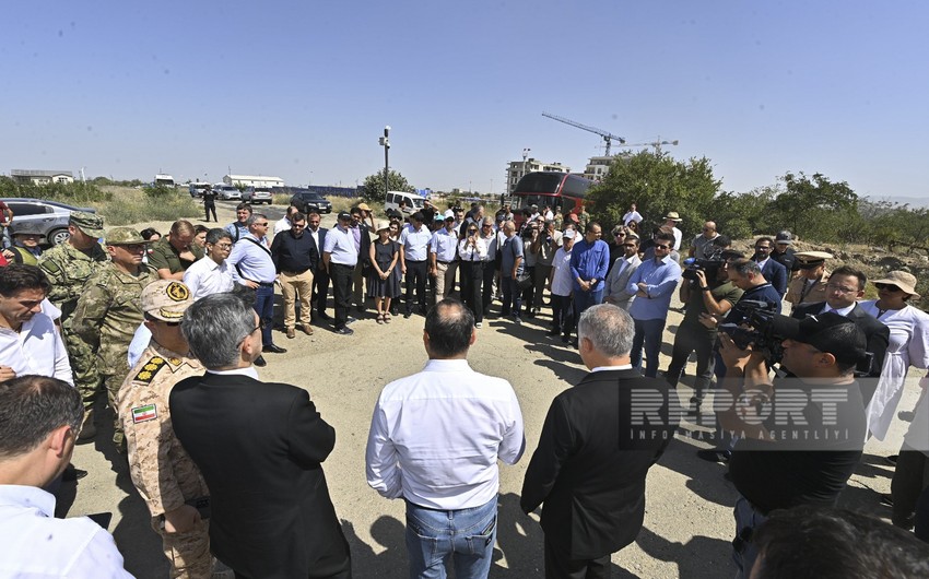 Xarici diplomatların Ağdama səfəri başa çatıb