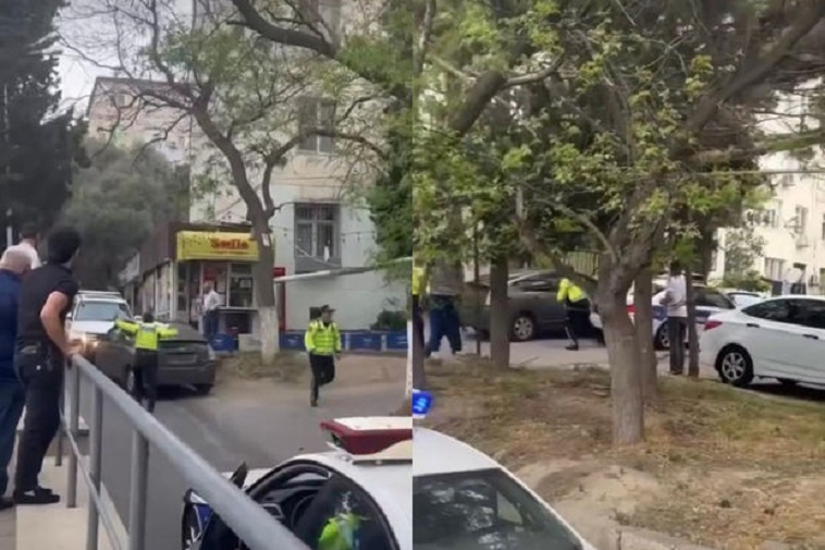 Bakıda “Prius”u polislərin üstünə sürən şəxs barəsində məlumatların səhv olduğunu deyib - VİDEO