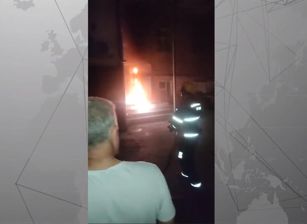 Bakıda qorxulu anlar - VİDEO