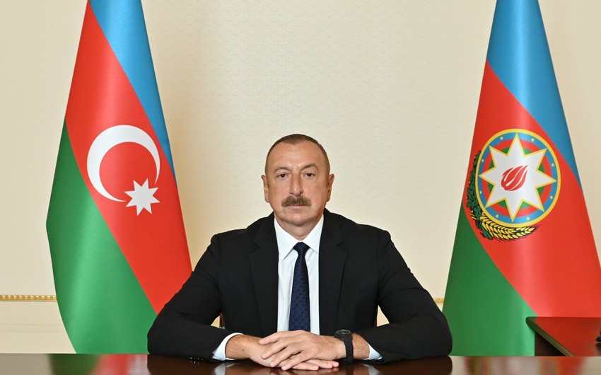 İlham Əliyev Volodimir Zelenskiyə təbrik məktubu göndərdi