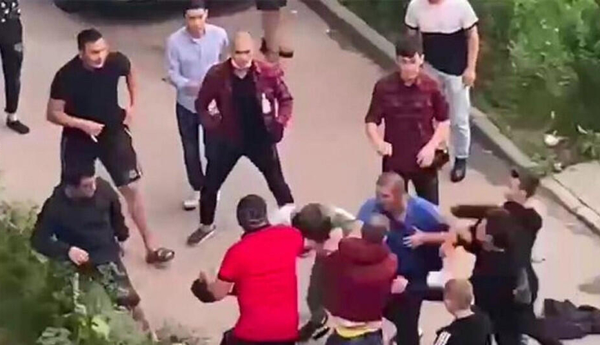 Rusiyada qətllə nəticələnən KÜTLƏVİ DAVA: 4 azərbaycanlı saxlanıldı