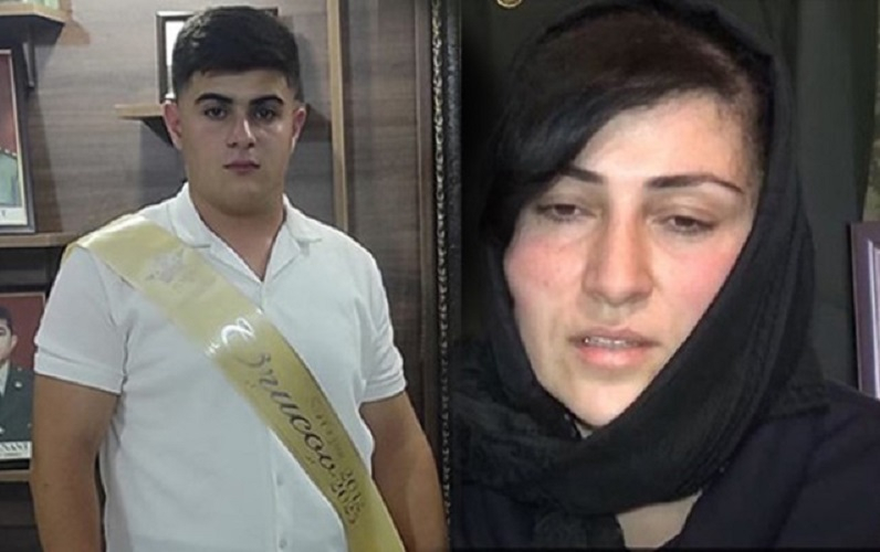 Şəhid xanımı oğlu ilə birlikdə universitetə qəbul oldu - FOTO