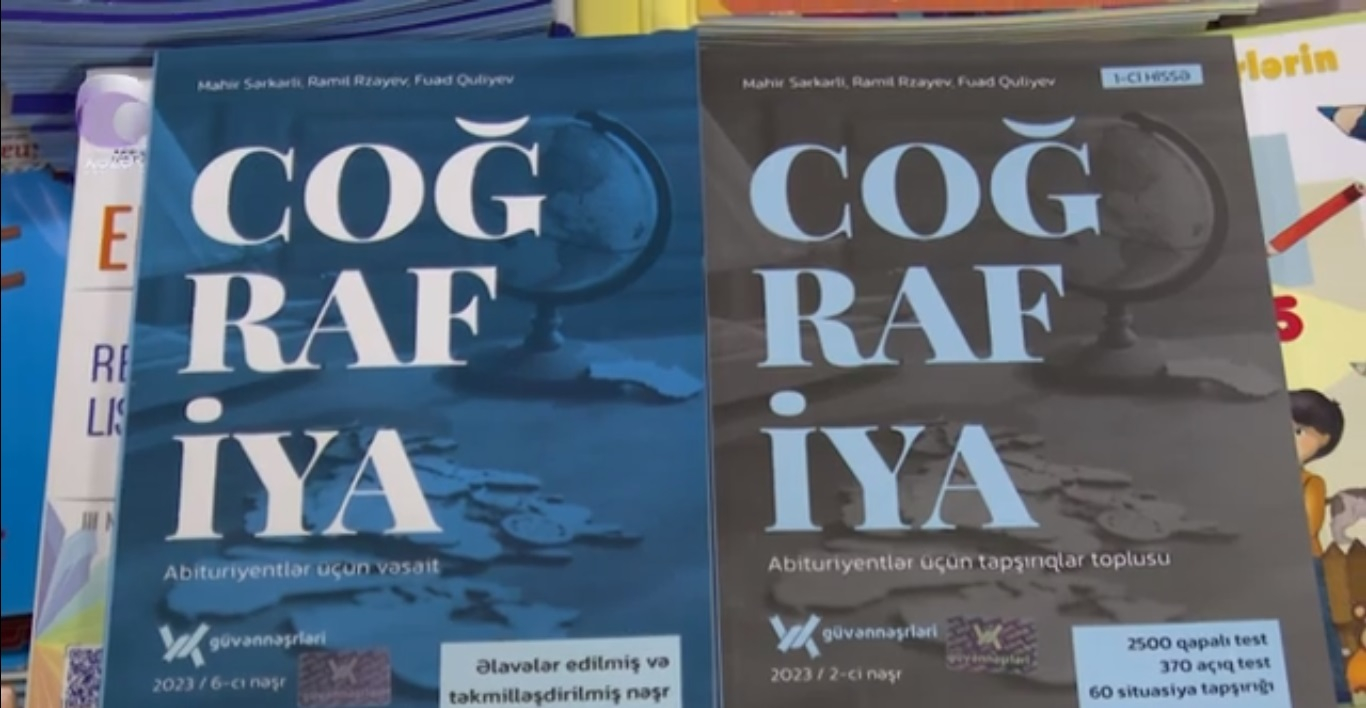 Abituriyentlərin tapşırıqlar toplusunda KOBUD SƏHV... - VİDEO