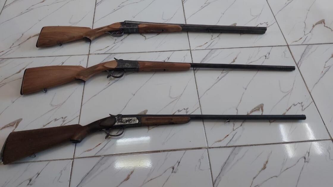 Astarada 3 nəfərdə sənədləri olmayan ov tüfəngləri aşkarlandı