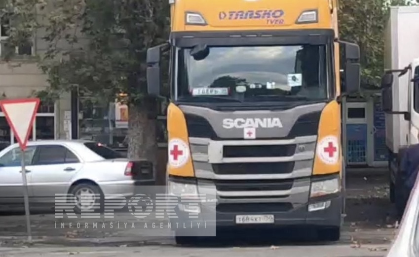 Rusiyanın BQXC-nin Qarabağdakı erməniəsillilərə göndərdiyi ərzaq maşınının Xankəndinə keçidi gecikir