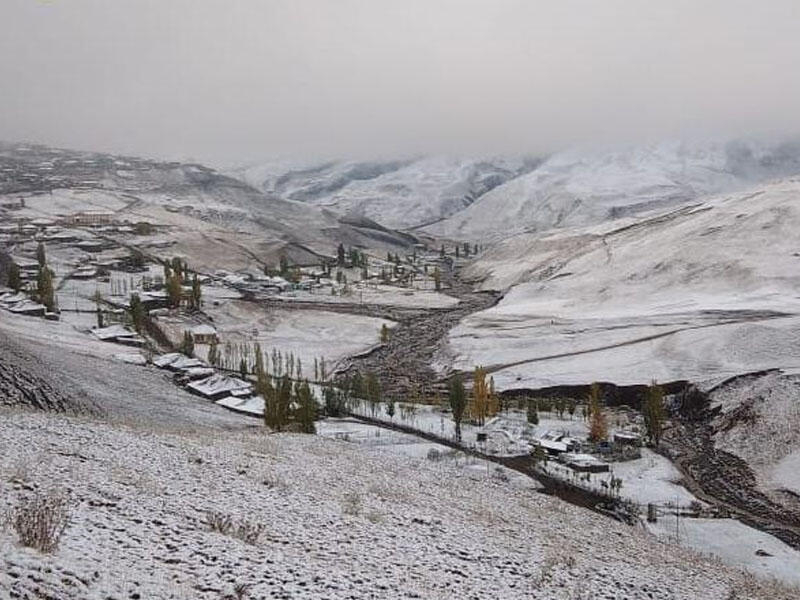 Azərbaycanın bu ərazilərinə qar yağıb - FAKTİKİ HAVA