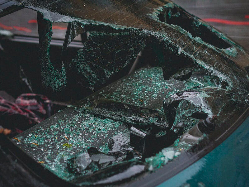 Qubada dəhşətli qəza: 3 maşın toqquşdu, ölənlər var