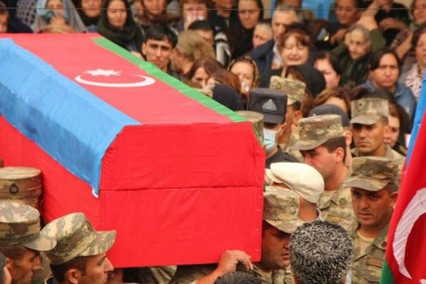 Avtoqəzada həlak olan hərbçi Nihad Namazov dəfn edildi