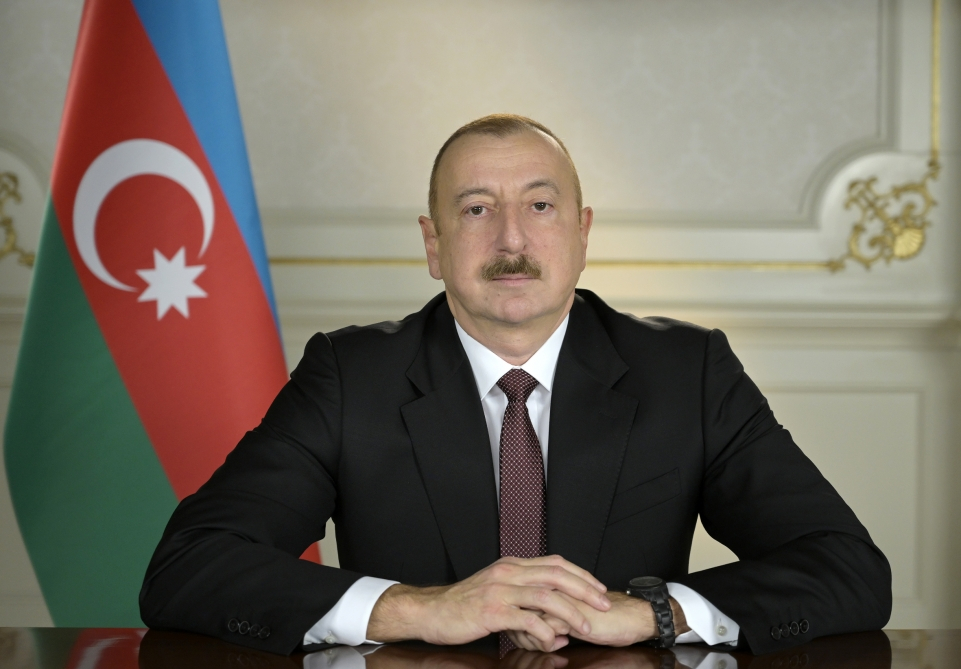 İlham Əliyev Bakıda keçirilən beynəlxalq konfransın iştirakçılarına müraciət ünvanladı