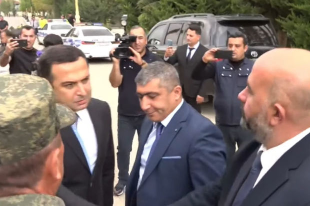 Qarabağın erməni sakinlərinin nümayəndələri Yevlaxdadırlar - CANLI YAYIM