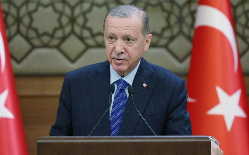 Ərdoğan Azərbaycanın həyata keçirdiyi antiterror tədbirləri barədə danışıb
