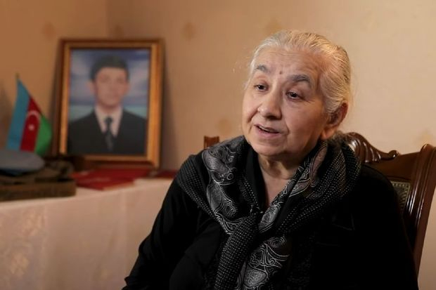 72 şəhid nəşinin içindən oğlu tapılan ana - VİDEO
