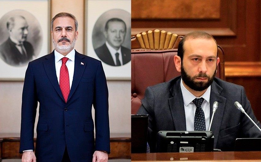 Hakan Fidan Mirzoyanla regional məsələləri müzakirə edib
