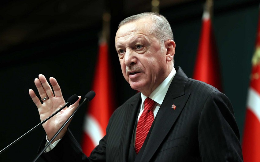 Ərdoğan: "Terrorizmlə mübarizədə həmrəyliyə ehtiyac var"