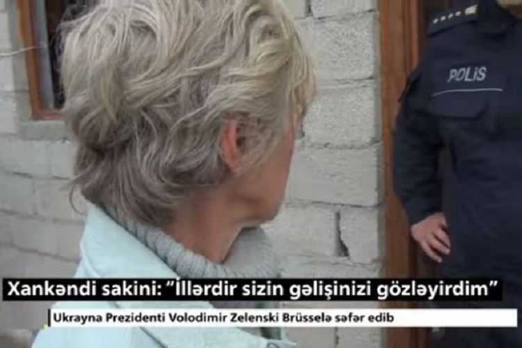 Xankəndidə yaşayan Lilya Zemtsova: “İllərdir, sizin gəlişinizi gözləyirdim...” - VİDEO