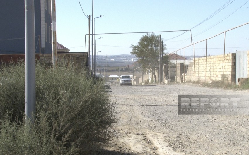 Masazırda yolun baxımsız olması sakinlərə problem yaradıb