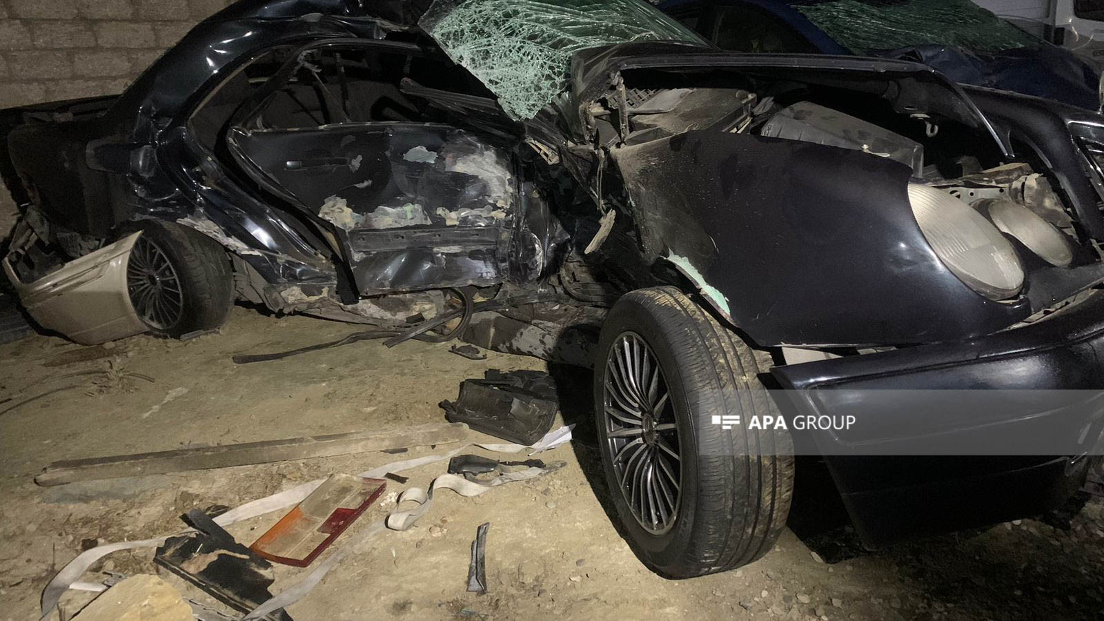 Bakıda dörd maşın toqquşub, üç nəfər ölüb