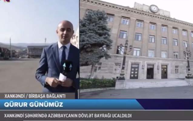 Xankəndidən CANLI YAYIM - VİDEO