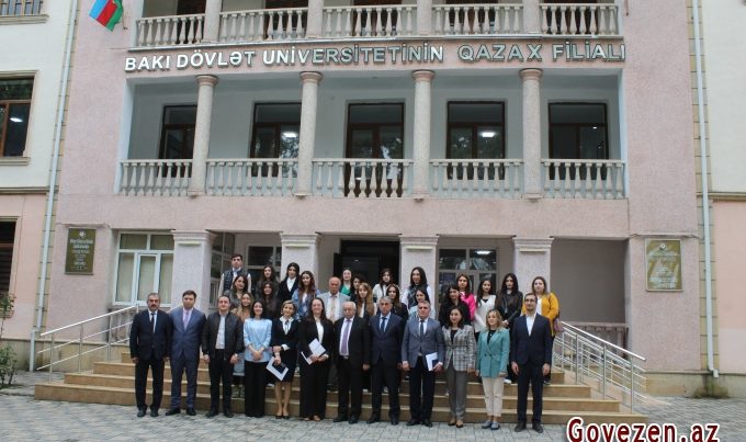 “Stipendium Hungaricum in Azerbaijan” layihəsi çərçivəsində BDU-nun Qazax filialında tədbir keçirilib