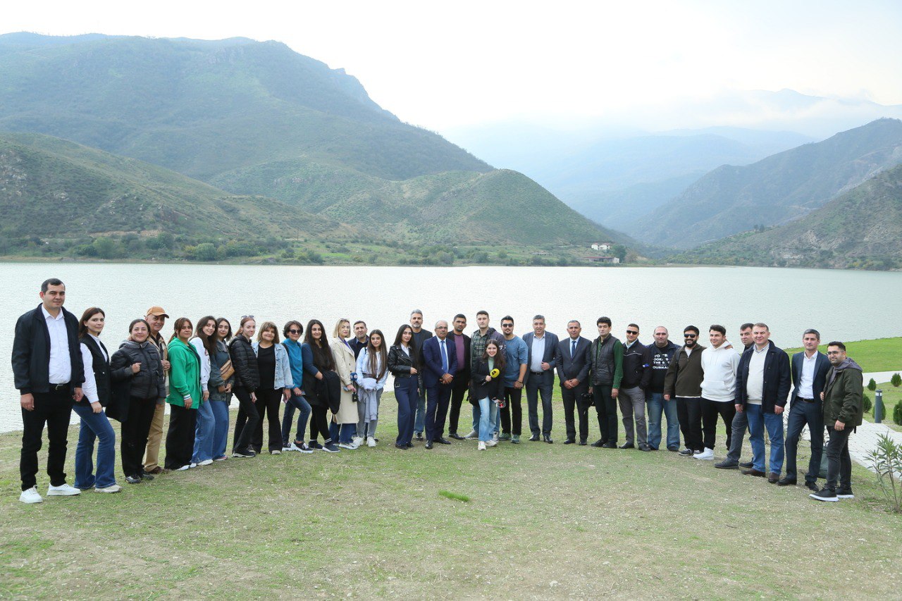 Suqovuşan istirahət parkına media-tur təşkil edilib - VİDEO