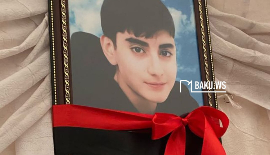 Azərbaycanda məktəbli vəfat etdi - FOTO