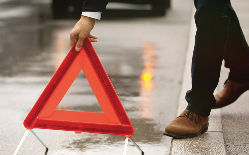 Şəmkirdə avtoqəza olub, xəsarət alanlar var