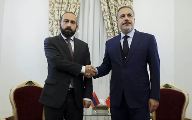 Hakan Fidan Mirzoyanla görüşdü