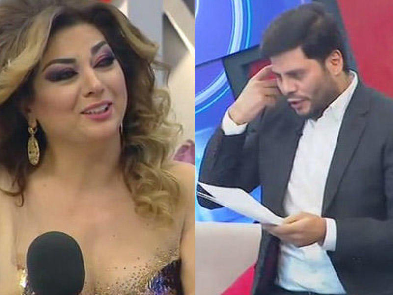 Təranə Qumraldan Zaur Kamala: "Aparıcısan, dürüst ol" - VİDEO