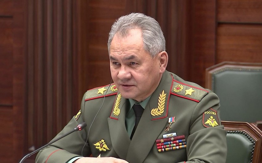 Sergey Şoyqu: “NATO Ukraynaya yeni növ silahlar verməyə başlayıb”