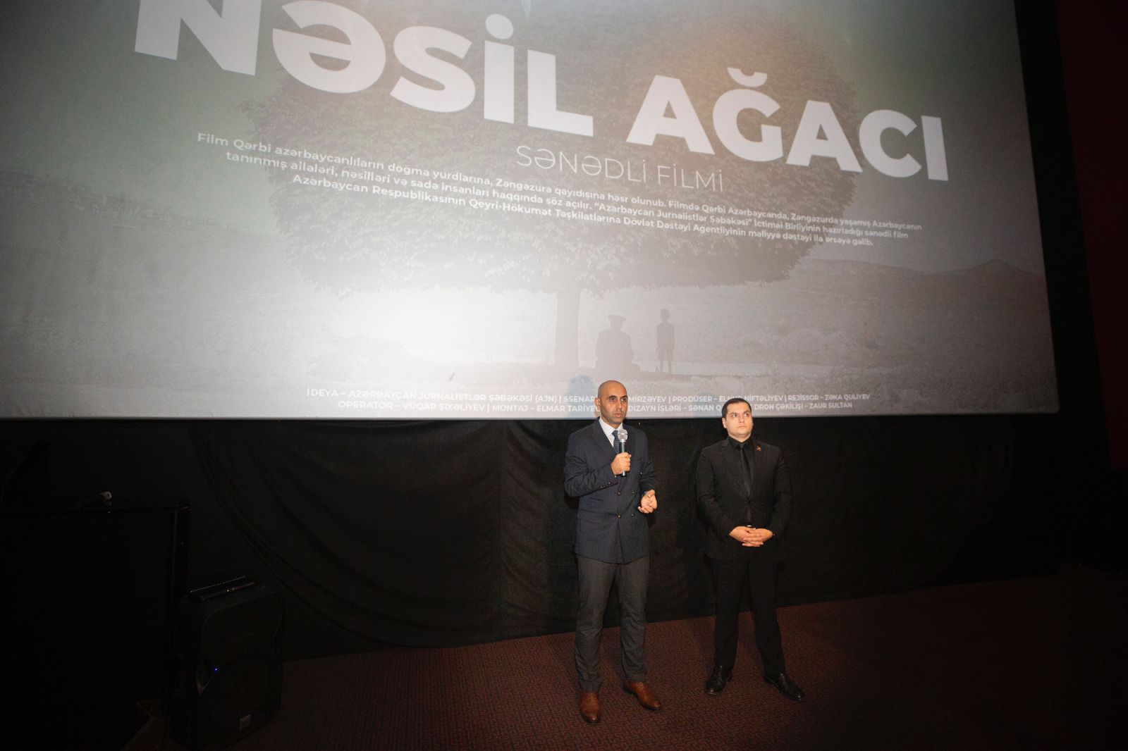 “Nəsil ağacı” sənədli filminin təqdimat mərasimi keçirildi - FOTOLAR