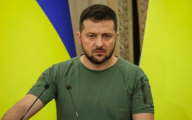 Zelenski: ""Həmas"ın arxasında Rusiya və İran var"