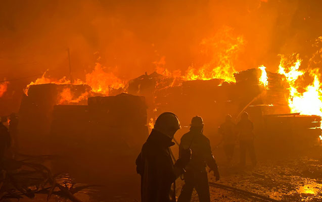 Bazardakı yanğında 1 nəfər öldü