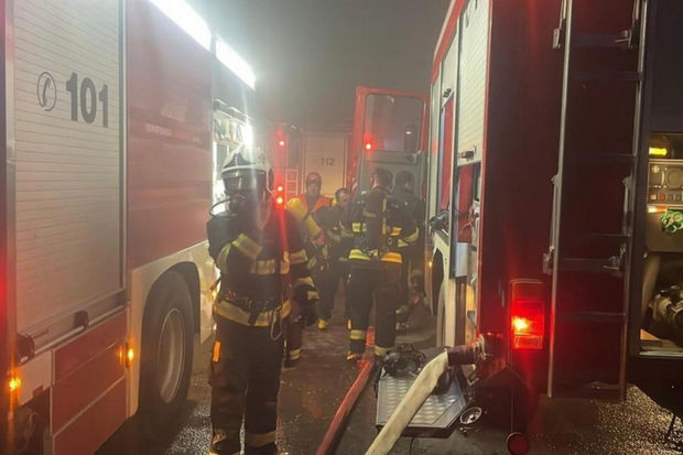 İcra başçısı yanğın baş verən əraziyə gəldi