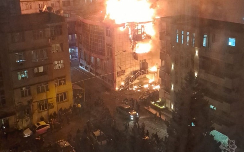 Binəqədi rayonunda obyektdəki yanğın tam söndürülüb