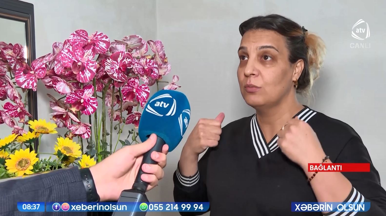 Əsir anası canlı efirdə göz yaşına boğdu: “Aqşinim gəlir” – VİDEO