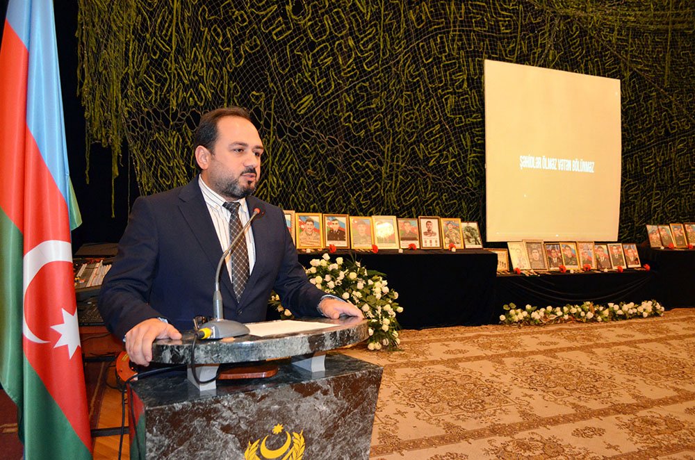 Şəhidlərin xatirəsinə həsr olunan anım mərasimi keçirildi - FOTO