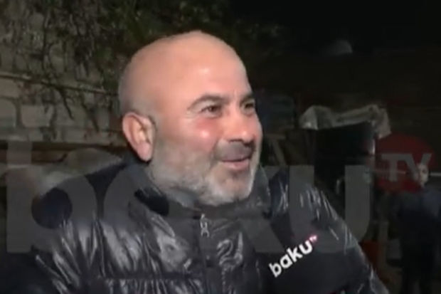 Əsirlikdən azad olunan Aqşin Bəbirovun atası DANIŞDI - VİDEO