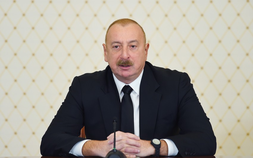 İlham Əliyev: "İki həftə ərzində Bakı dünyanın mərkəzi olacaq"