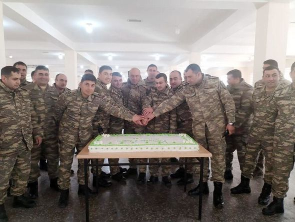“N” saylı hərbi hissənin yaranması günü qeyd olundu - FOTO